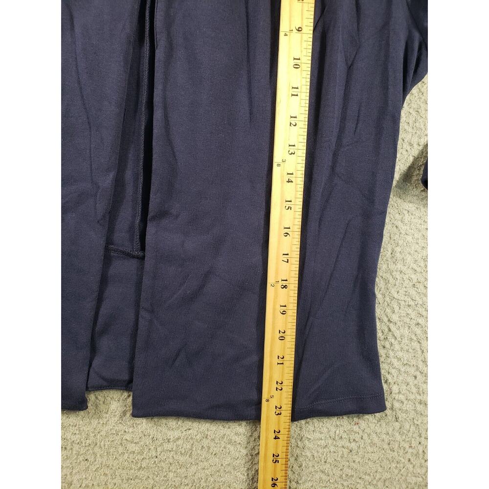 Maison Jules Blazer Women's Large Blue Professional Workwear Jacket Stretch NWT - Picture 6 of 11